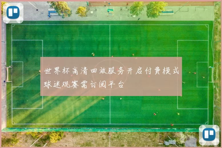 世界杯高清回放服务开启付费模式球迷观赛需订阅平台